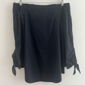 FREE PEOPLE Women Top /Blouse Medium Size Cotton navy blue